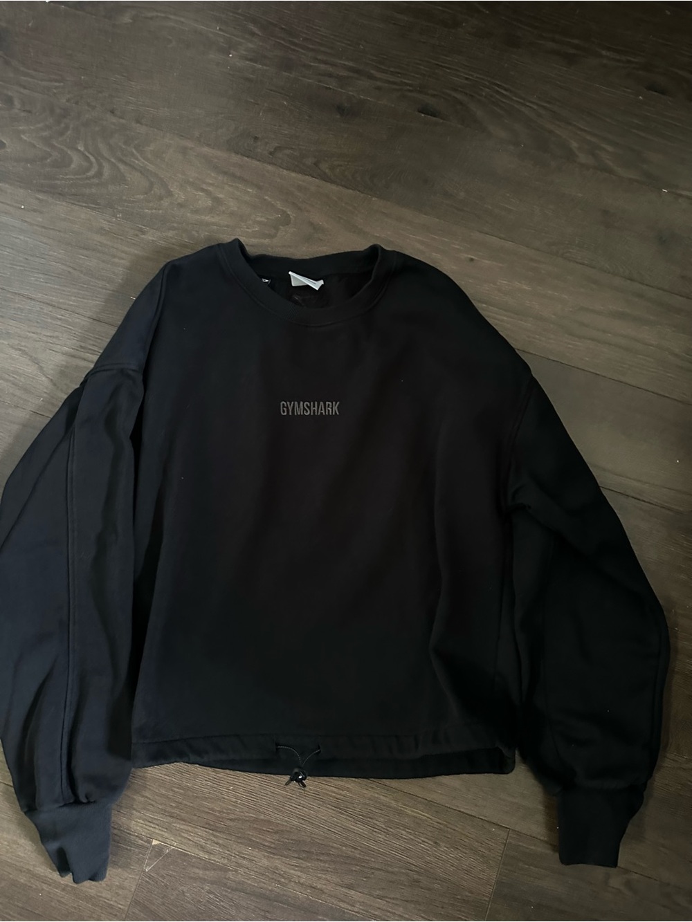Gymshark Black Crewneck Sweatshirt for women